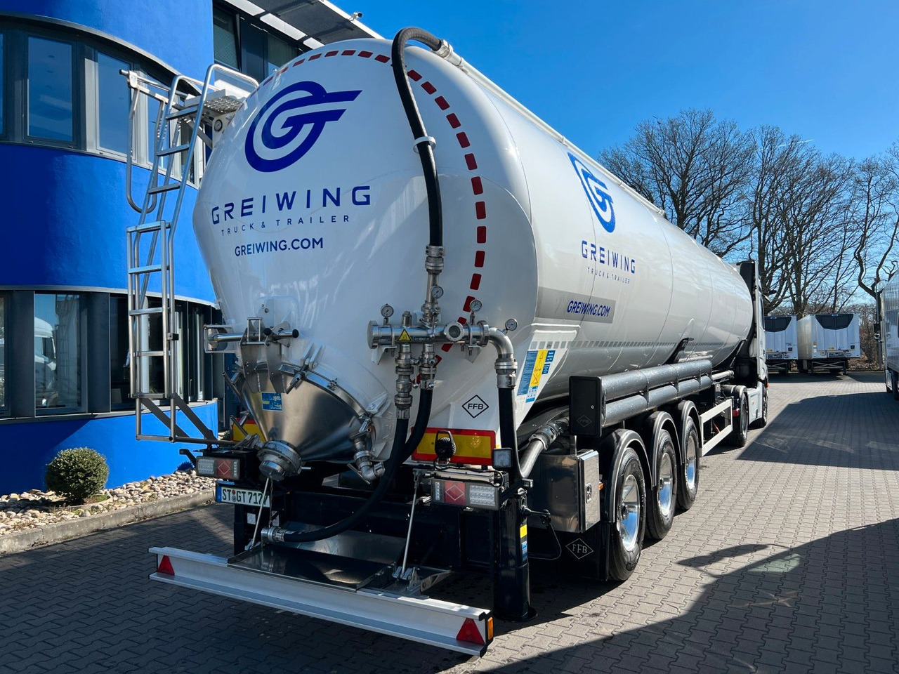 Feldbinder KIP 60.3 - Silo semi-trailer: picture 3 Feldbinder KIP 60.3 - Silo semi-trailer: picture 3