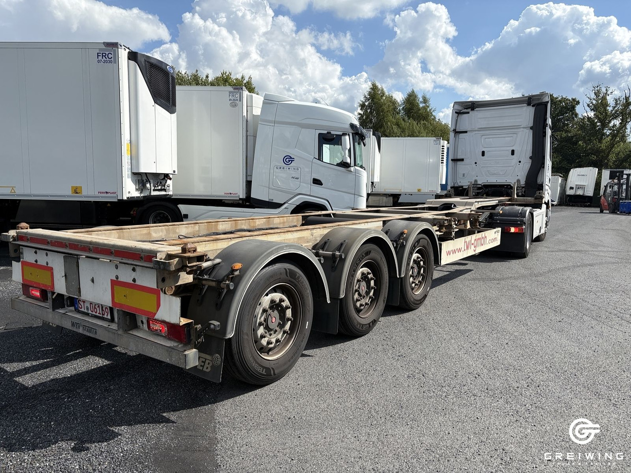 Web-Trailer LPRS 24 20/30/40/45 - Container transporter/ Swap body semi-trailer: picture 2 Web-Trailer LPRS 24 20/30/40/45 - Container transporter/ Swap body semi-trailer: picture 2
