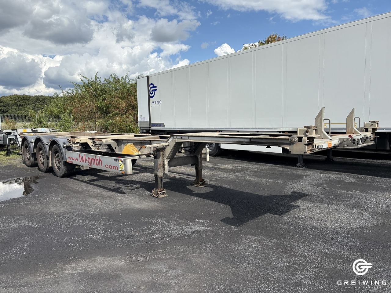 Web-Trailer LPRS 24 20/30/40/45 - Container transporter/ Swap body semi-trailer: picture 1 Web-Trailer LPRS 24 20/30/40/45 - Container transporter/ Swap body semi-trailer: picture 1