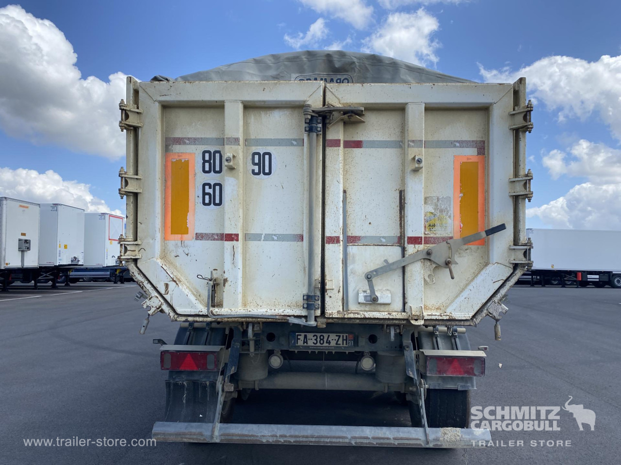 SCHMITZ Tipper Steel half pipe body 24m³ - Tipper semi-trailer: picture 2 SCHMITZ Tipper Steel half pipe body 24m³ - Tipper semi-trailer: picture 2