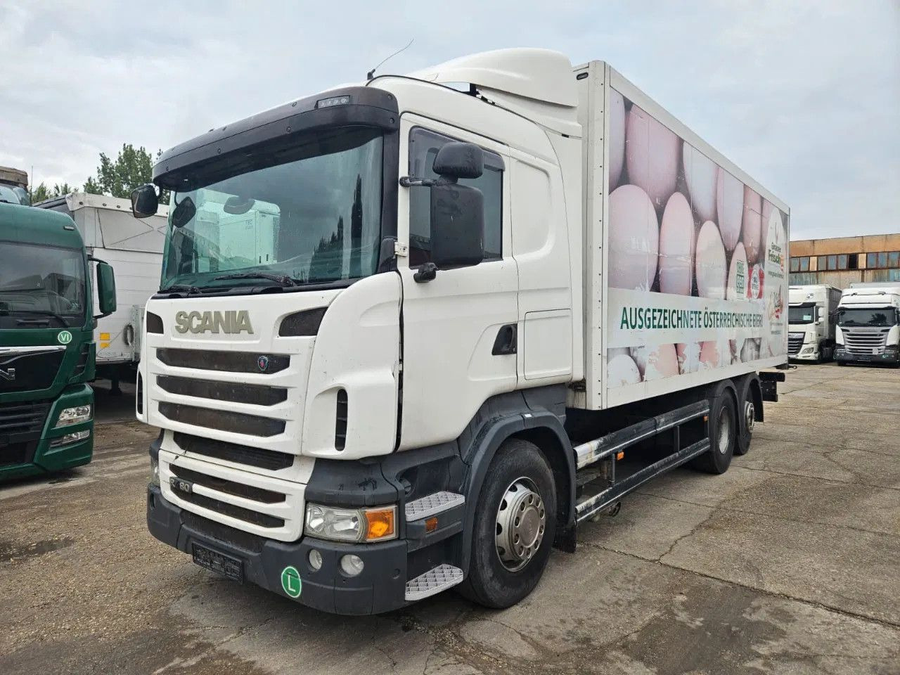 Scania R480 BOX Tail Lift Euro5 - Box truck: picture 1 Scania R480 BOX Tail Lift Euro5 - Box truck: picture 1