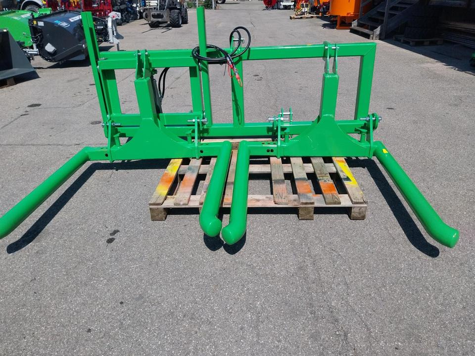 Ballengabel doppelt hydr. Siloballengabel Ballentransportgabel - Silage equipment: picture 1 Ballengabel doppelt hydr. Siloballengabel Ballentransportgabel - Silage equipment: picture 1