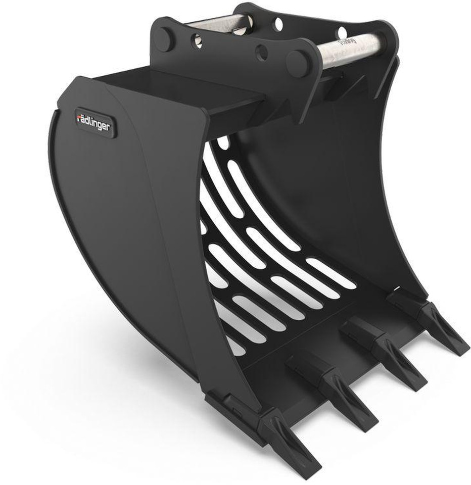 Rädlinger Sieblöffel Gitterlöffel Bagger 6 – 8 t MS08 Eurocomach - Sorting bucket for Mini excavator: picture 1 Rädlinger Sieblöffel Gitterlöffel Bagger 6 – 8 t MS08 Eurocomach - Sorting bucket for Mini excavator: picture 1