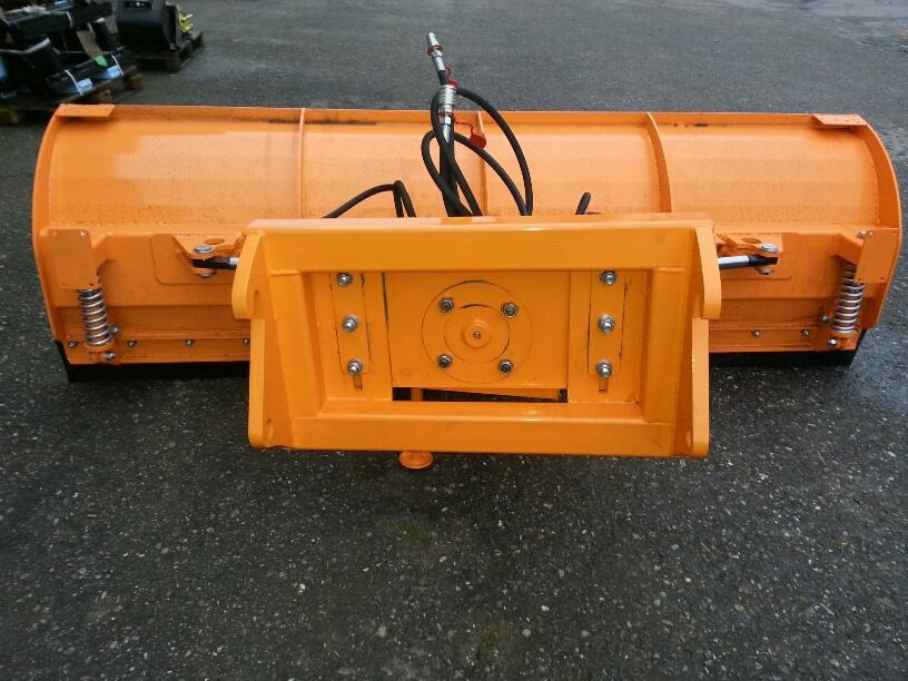 Schneeschild 2,6m Ahlmann Liebherr Schlepper Radlader Hoflader - Snow plough: picture 3 Schneeschild 2,6m Ahlmann Liebherr Schlepper Radlader Hoflader - Snow plough: picture 3