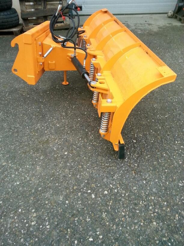 Schneeschild 2,6m Ahlmann Liebherr Schlepper Radlader Hoflader - Snow plough: picture 4 Schneeschild 2,6m Ahlmann Liebherr Schlepper Radlader Hoflader - Snow plough: picture 4