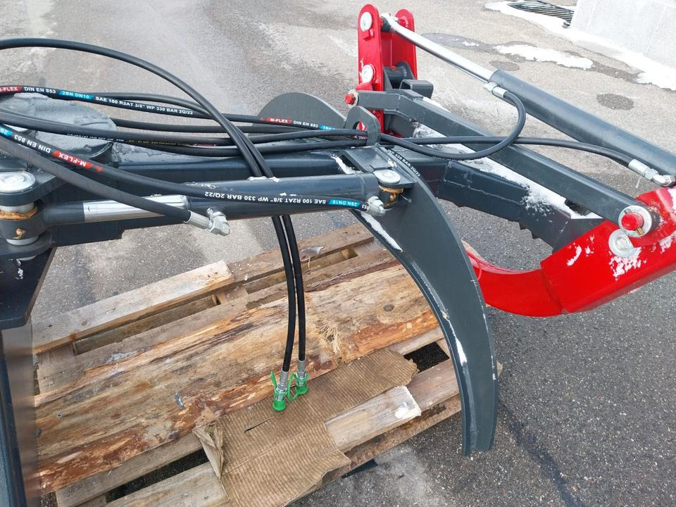 Schwenkbar Rückezange Holzzange 3 Punkt Forstzange Traktor - Felling head: picture 2 Schwenkbar Rückezange Holzzange 3 Punkt Forstzange Traktor - Felling head: picture 2