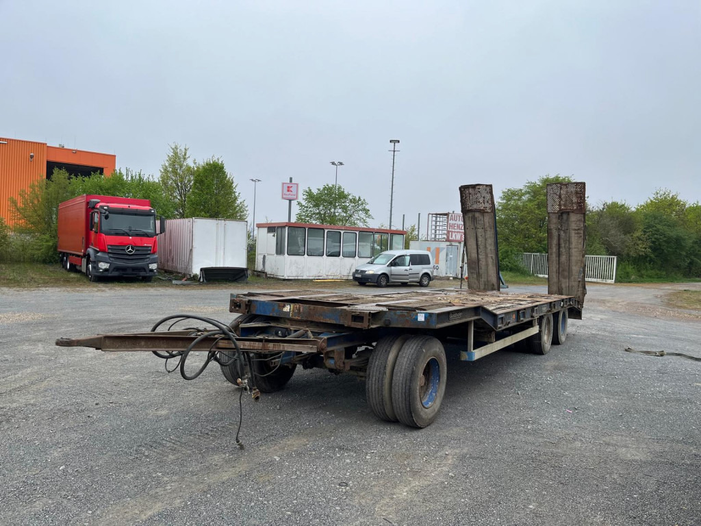 GOLDHOFER Tieflader TU 3-24 80 Tiefladeranhänger Rampen - Low loader trailer: picture 1 GOLDHOFER Tieflader TU 3-24 80 Tiefladeranhänger Rampen - Low loader trailer: picture 1
