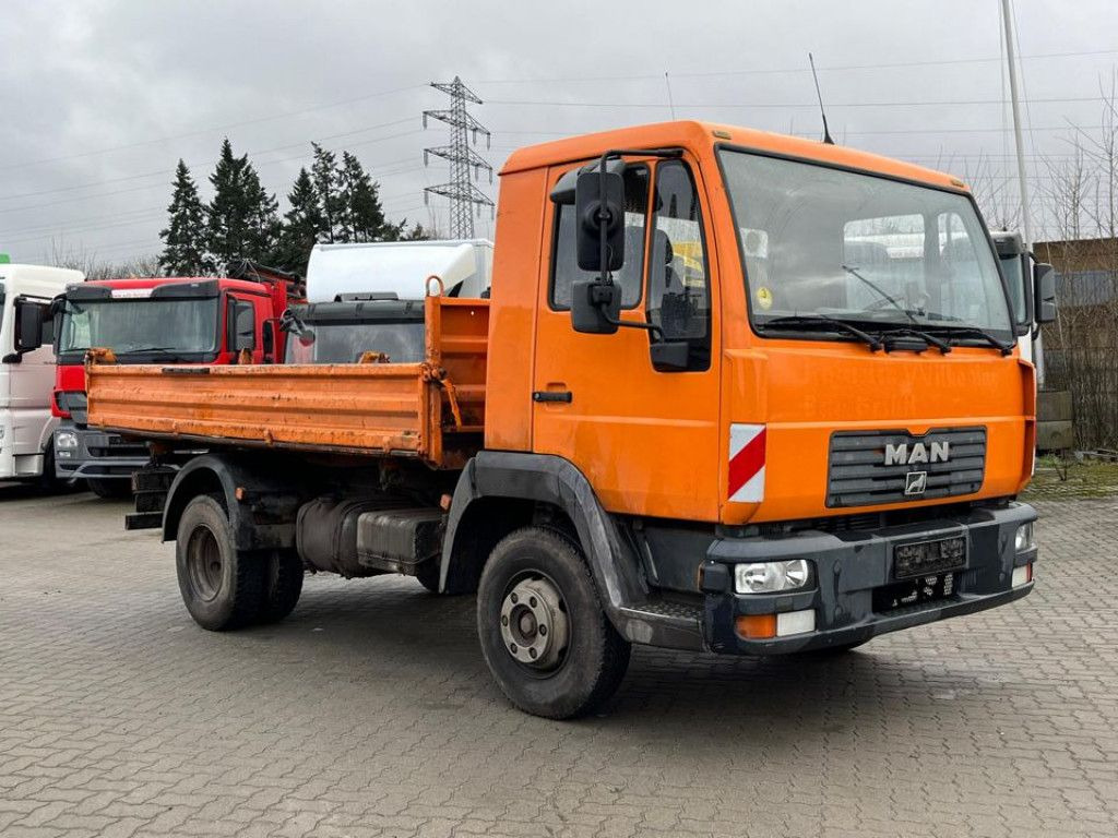 MAN LE 8.180 K 2-Achs Kipper Meiller - Tipper van: picture 2 MAN LE 8.180 K 2-Achs Kipper Meiller - Tipper van: picture 2
