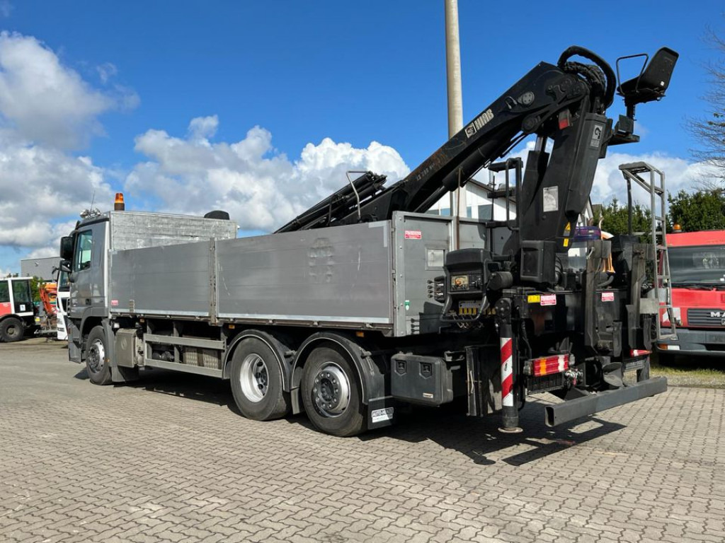 Dropside/ Flatbed truck, Crane truck MERCEDES-BENZ Actros 2546 L 6x2  Pritsche Heckkran Hiab 288 6xhyd: picture 11