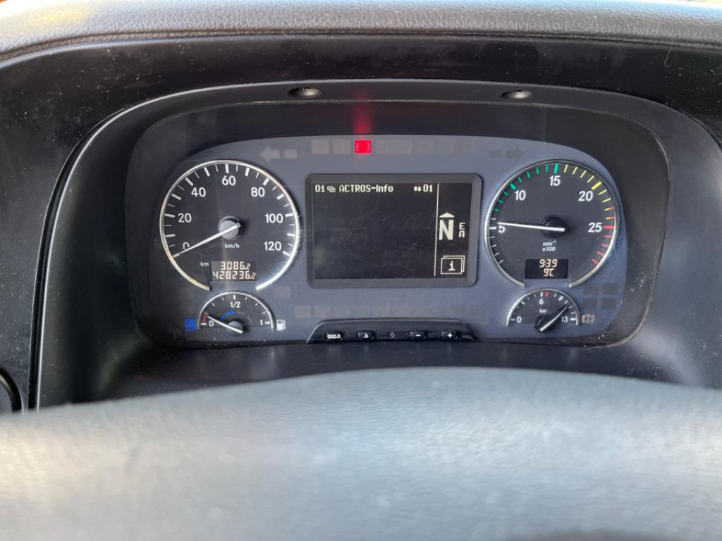 Dropside/ Flatbed truck, Crane truck MERCEDES-BENZ Actros 2546 L 6x2  Pritsche Heckkran Hiab 288 6xhyd: picture 14