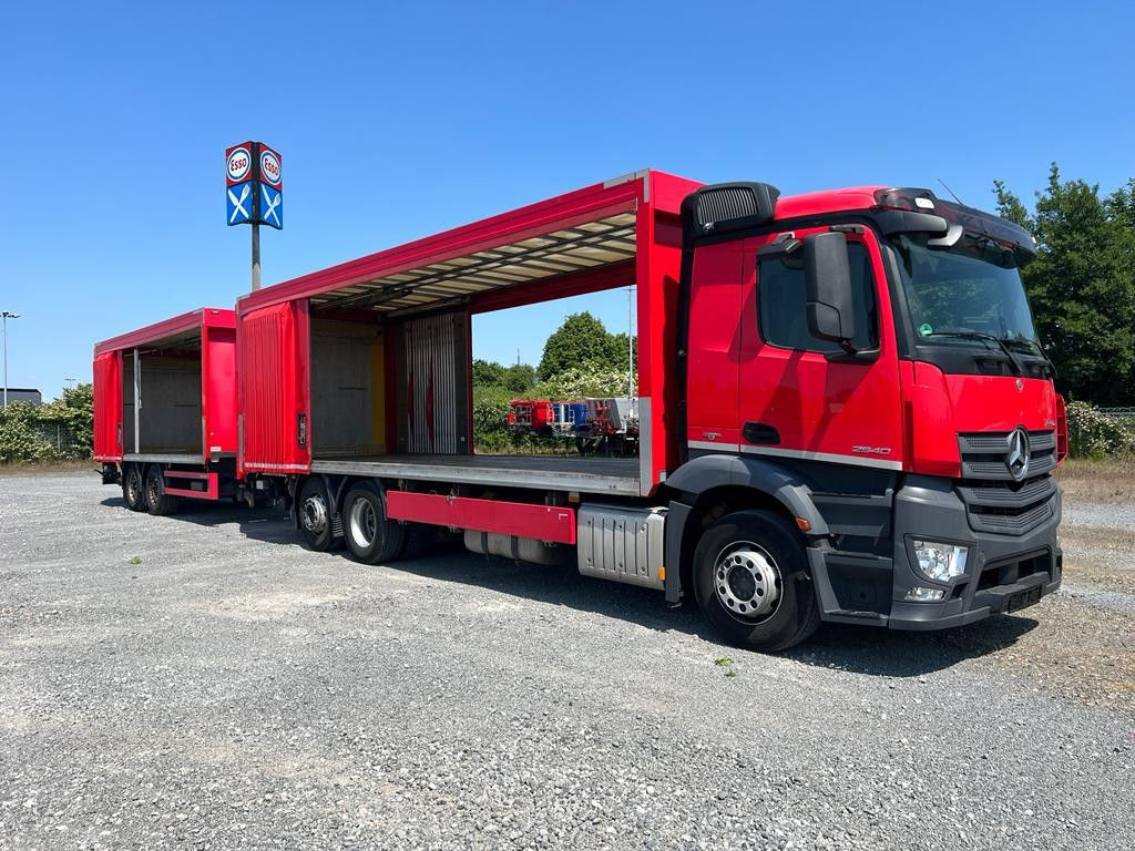 Curtainsider truck Mercedes-Benz Antos 2540 L 6x2 Pritsche LBW Coca Cola, 8,2m Ge: picture 6