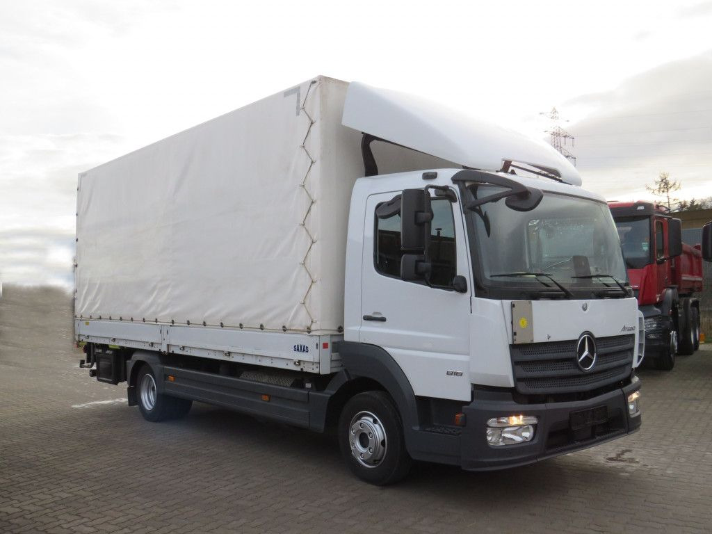 Mercedes-Benz Atego 818 L Pritsche LBW LBW 1 to AHK+Luftans - Curtain side van: picture 2 Mercedes-Benz Atego 818 L Pritsche LBW LBW 1 to AHK+Luftans - Curtain side van: picture 2