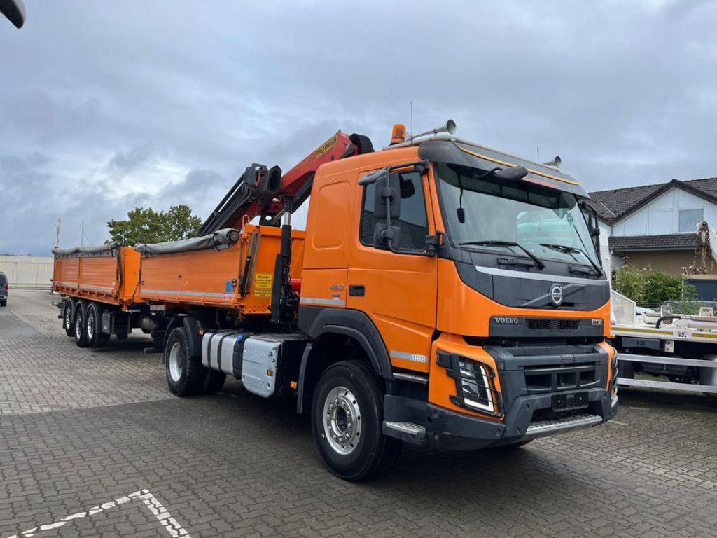 Volvo FMX 460 4x2 2-Achs Kipper Kran Funk+5fach hyd - Tipper, Crane truck: picture 2 Volvo FMX 460 4x2 2-Achs Kipper Kran Funk+5fach hyd - Tipper, Crane truck: picture 2