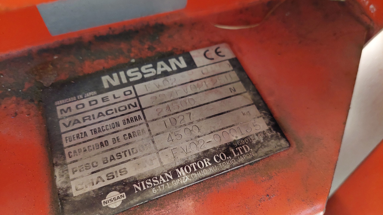 Baggage tractor FV02 Nissan Baggage Tractor: picture 7