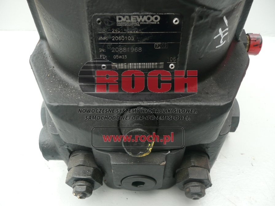 DAEWOO 2060103 2401-6292A 05W23 - Hydraulic motor for Crawler excavator: picture 2 DAEWOO 2060103 2401-6292A 05W23 - Hydraulic motor for Crawler excavator: picture 2