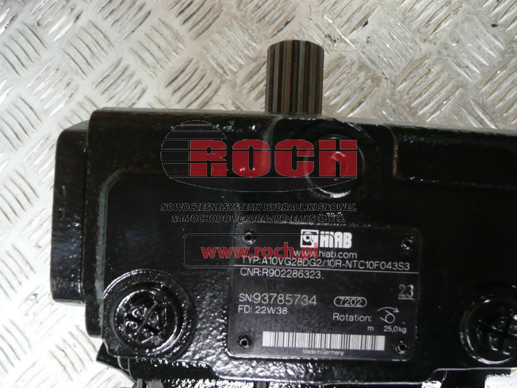 HIAB A10VG28DG2/10R-NTC10F043S3 + A10VG28DG1/10R-NSC10F013S3 - Hydraulic pump: picture 1 HIAB A10VG28DG2/10R-NTC10F043S3 + A10VG28DG1/10R-NSC10F013S3 - Hydraulic pump: picture 1