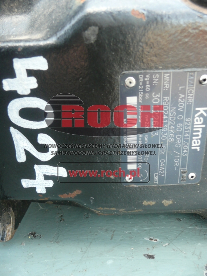 KALMAR LA20VO60DRG/10R-NSD24K68 923141.0043 + LA10VO45 + LA10VO45DGR/52R-PUC11N00 923141.0043 - Hydraulic pump: picture 2 KALMAR LA20VO60DRG/10R-NSD24K68 923141.0043 + LA10VO45 + LA10VO45DGR/52R-PUC11N00 923141.0043 - Hydraulic pump: picture 2