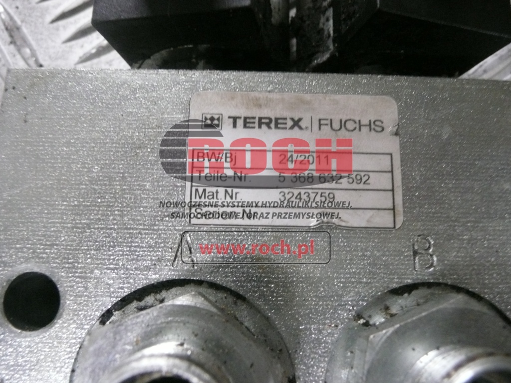 TEREX 5368632592 3243759 - 1 SEKCYJNY + CEWKA - Hydraulic valve: picture 2 TEREX 5368632592 3243759 - 1 SEKCYJNY + CEWKA - Hydraulic valve: picture 2