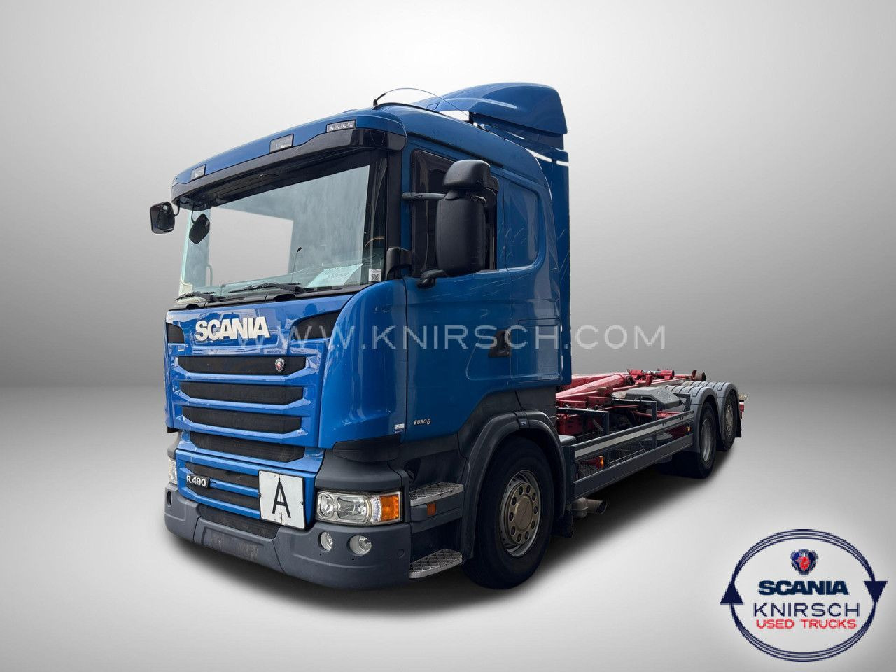 Scania R490LB6x2*4HNA /Abrollkipper /MEILLER - Hook lift truck: picture 1 Scania R490LB6x2*4HNA /Abrollkipper /MEILLER - Hook lift truck: picture 1