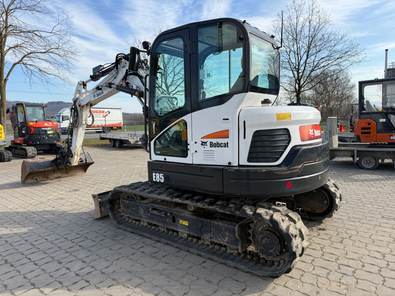 Bobcat E 85, BJ 21/22, 580 BH, hydr. VA, MS08, GLV Bobcat E 85, BJ 21/22, 580 BH, hydr. VA, MS08, GLV - Mini excavator: picture 2 Bobcat E 85, BJ 21/22, 580 BH, hydr. VA, MS08, GLV Bobcat E 85, BJ 21/22, 580 BH, hydr. VA, MS08, GLV - Mini excavator: picture 2