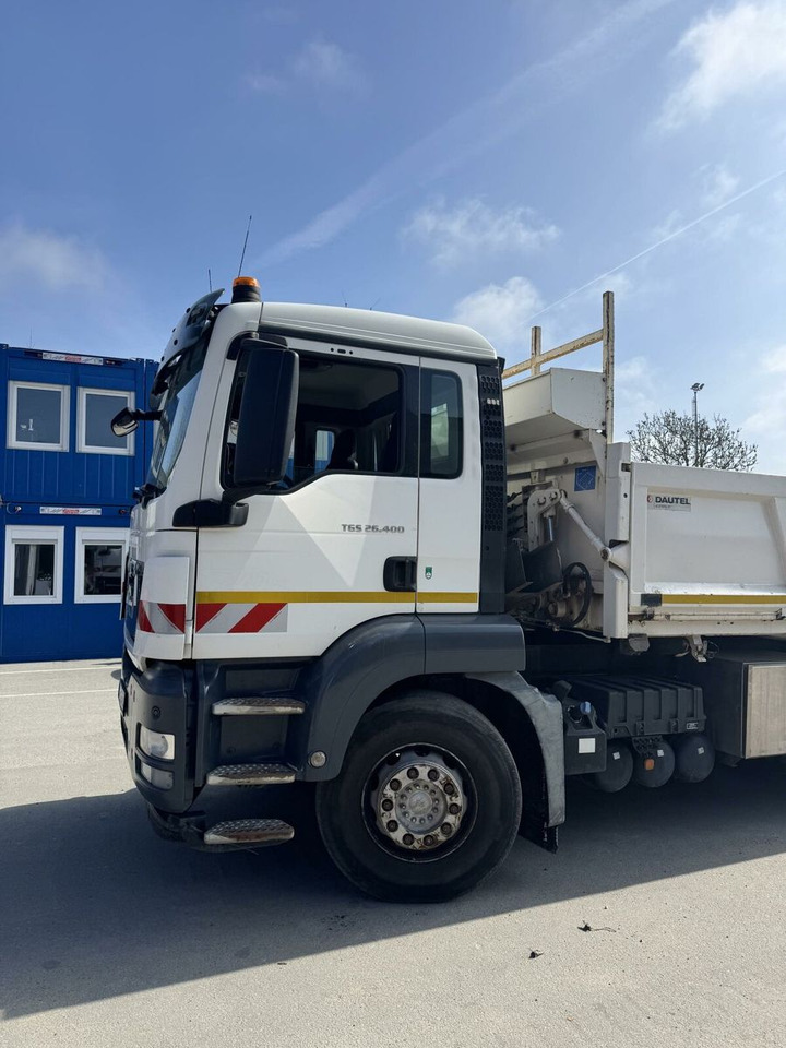 MAN TGS 26.400 6x2*4 Kipper Bordm. Kran ATLAS 172.3E - Crane truck: picture 2 MAN TGS 26.400 6x2*4 Kipper Bordm. Kran ATLAS 172.3E - Crane truck: picture 2