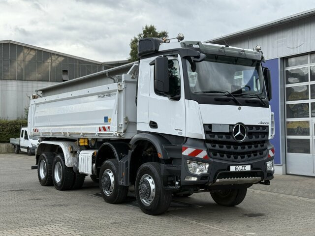 Tipper Mercedes-Benz 4145 8x8 Meiler Dreiseitenkipper Bordmatik: picture 9