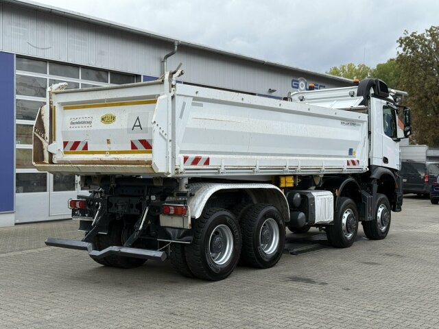 Tipper Mercedes-Benz 4145 8x8 Meiler Dreiseitenkipper Bordmatik: picture 13
