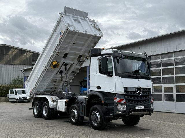 Tipper Mercedes-Benz 4145 8x8 Meiler Dreiseitenkipper Bordmatik: picture 10