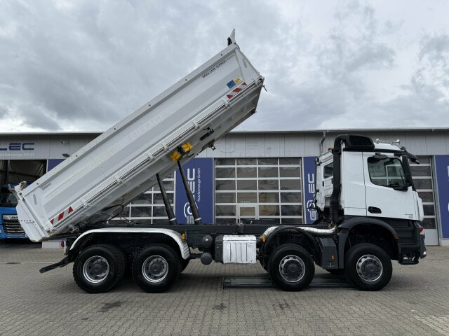 Tipper Mercedes-Benz 4145 8x8 Meiler Dreiseitenkipper Bordmatik: picture 12