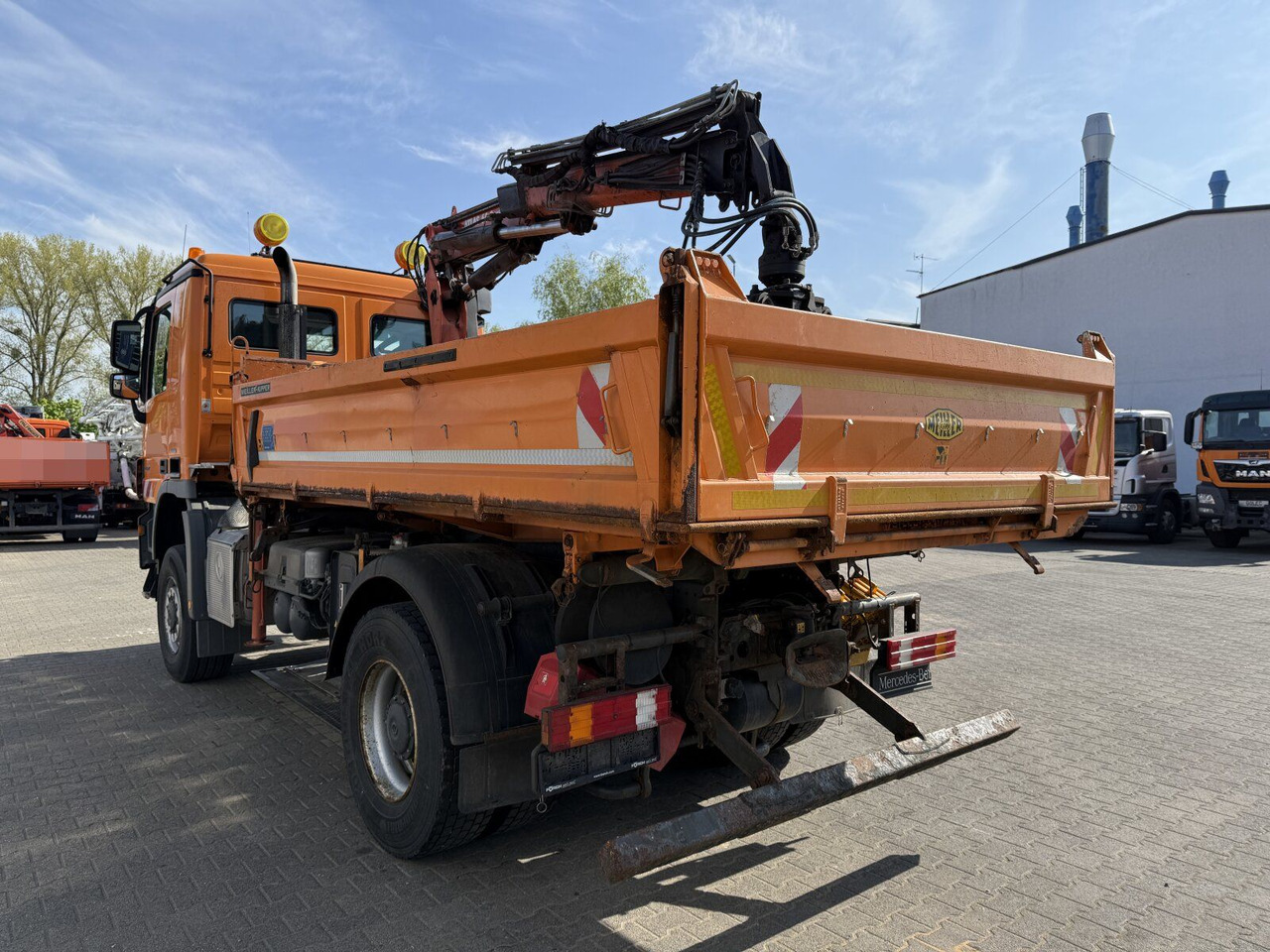 Mercedes-Benz ACTROS 2044 4x4 Kipper Kran ATLAS 65.2 A2L - Crane truck: picture 5 Mercedes-Benz ACTROS 2044 4x4 Kipper Kran ATLAS 65.2 A2L - Crane truck: picture 5