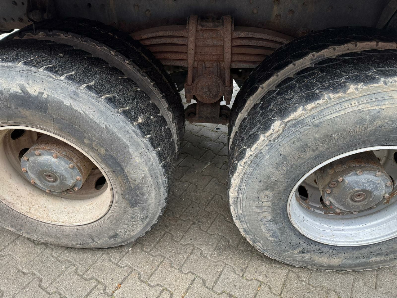Tipper Mercedes-Benz ACTROS 4141 EURO4 8x6 Muldenkipper: picture 22