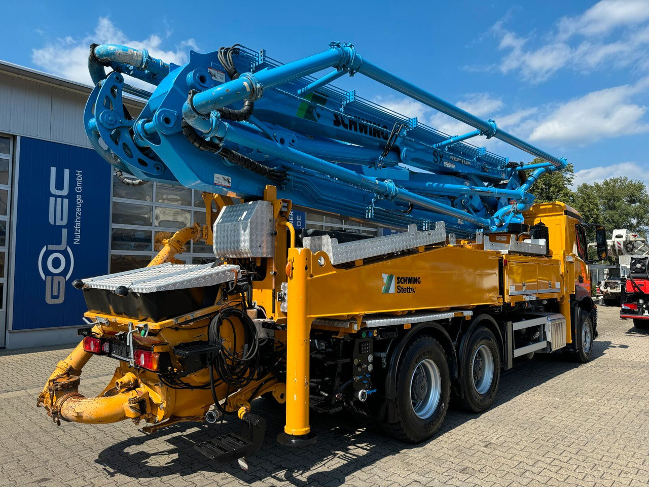 Mercedes-Benz AROCS 2646 6x4 Euro 6 Betonpumpe Schwing S 38 SX - Concrete pump truck: picture 4 Mercedes-Benz AROCS 2646 6x4 Euro 6 Betonpumpe Schwing S 38 SX - Concrete pump truck: picture 4
