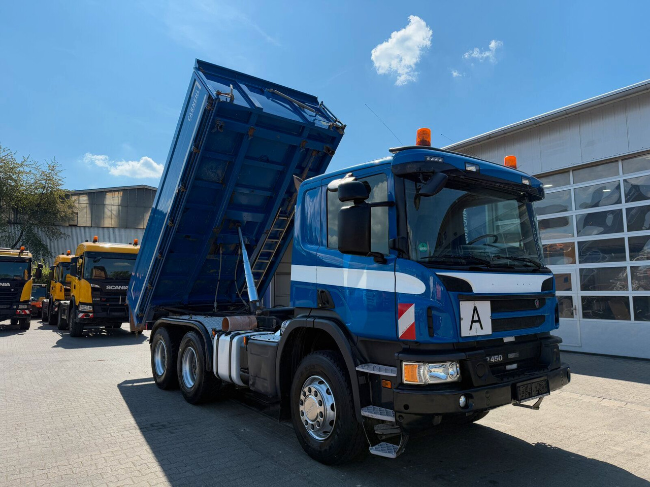 Scania P 450 6x4 Dreiseitenkipper DAUTEL - Tipper: picture 2 Scania P 450 6x4 Dreiseitenkipper DAUTEL - Tipper: picture 2