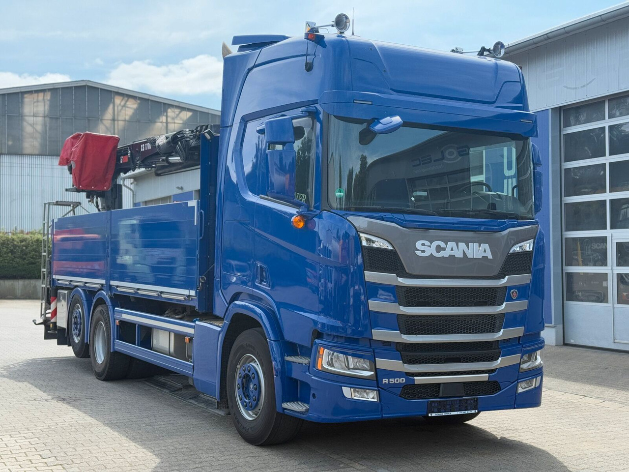 Scania R500 6x2 Pritsche mit Kran HIAB 177K PRO Scania R500 6x2 Pritsche mit Kran HIAB 177K PRO - Crane truck: picture 1 Scania R500 6x2 Pritsche mit Kran HIAB 177K PRO Scania R500 6x2 Pritsche mit Kran HIAB 177K PRO - Crane truck: picture 1