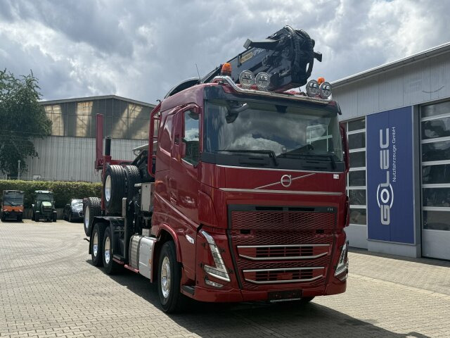 Volvo FH 540 6x4 Langholztransporter Kran + Anhänger - Timber truck, Crane truck: picture 1 Volvo FH 540 6x4 Langholztransporter Kran + Anhänger - Timber truck, Crane truck: picture 1