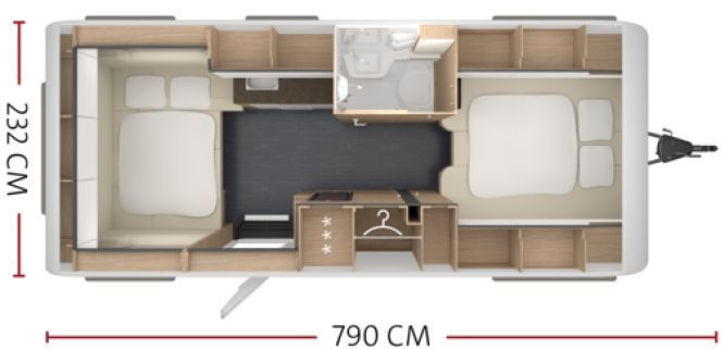 Tabbert PEP PANTIGA 390 WD TV,Markise ,Sat - Caravan: picture 2 Tabbert PEP PANTIGA 390 WD TV,Markise ,Sat - Caravan: picture 2