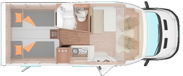Weinsberg CaraSuite 650 MEG Automatikgetriebe/155 PS - Semi-integrated motorhome: picture 2 Weinsberg CaraSuite 650 MEG Automatikgetriebe/155 PS - Semi-integrated motorhome: picture 2