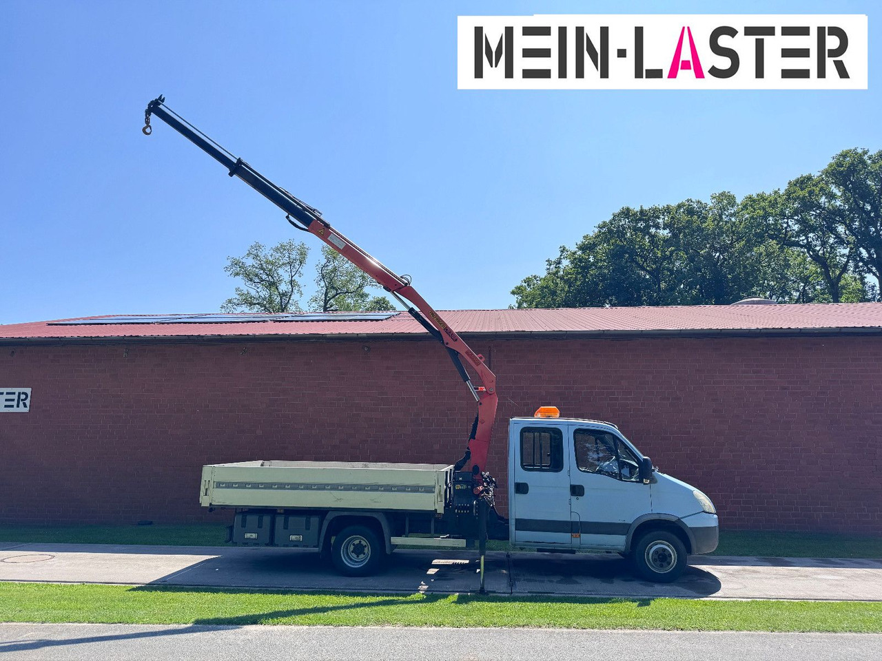 Iveco 65C180 3.0d Palfinger PK 6500 7 Sitzer - Flatbed van, Combi van: picture 3 Iveco 65C180 3.0d Palfinger PK 6500 7 Sitzer - Flatbed van, Combi van: picture 3