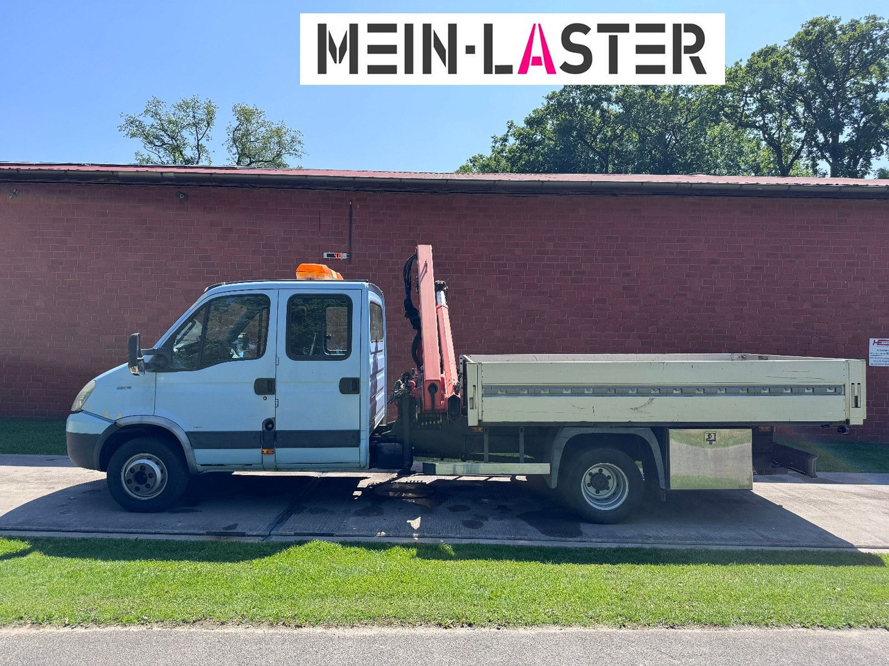 Iveco 65C180 3.0d Palfinger PK 6500 7 Sitzer - Flatbed van, Combi van: picture 4 Iveco 65C180 3.0d Palfinger PK 6500 7 Sitzer - Flatbed van, Combi van: picture 4