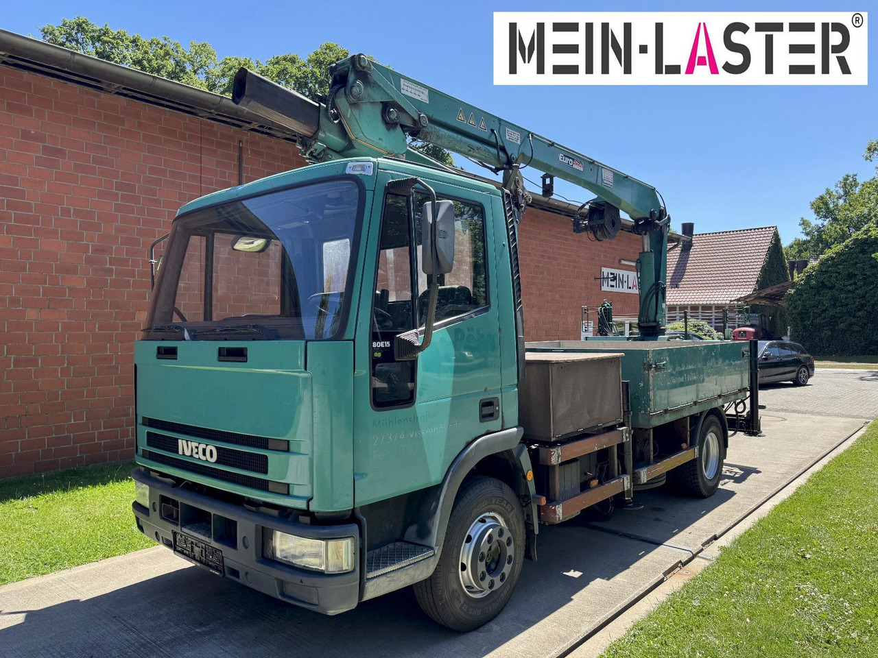Iveco ML 80 E 15 Tirre 131 22.7 m Funk + Seilwinde - Crane truck: picture 2 Iveco ML 80 E 15 Tirre 131 22.7 m Funk + Seilwinde - Crane truck: picture 2