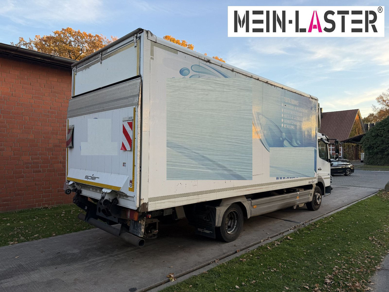 Mercedes-Benz Atego 816 LBW Klima 3 Sitzer - Box van: picture 4 Mercedes-Benz Atego 816 LBW Klima 3 Sitzer - Box van: picture 4