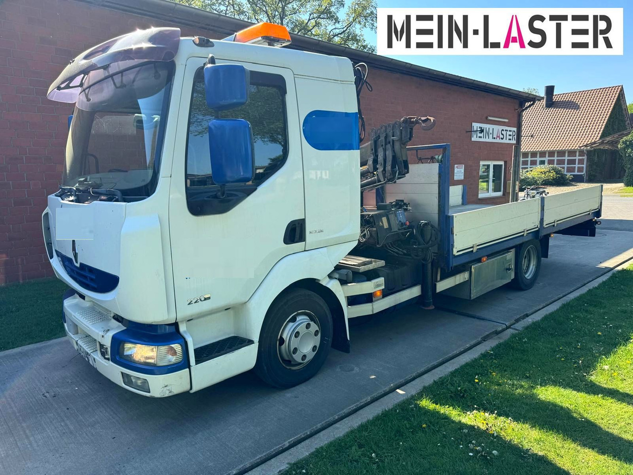 Renault Midlum 220 HMF 683 K4 15m-400 Kg Funk Seilwinde - Crane truck: picture 2 Renault Midlum 220 HMF 683 K4 15m-400 Kg Funk Seilwinde - Crane truck: picture 2