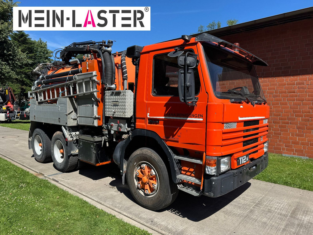 Scania 112 6x4 Saug Spül Kombi Kaiser Top Zustand 6x4 - Vacuum truck: picture 1 Scania 112 6x4 Saug Spül Kombi Kaiser Top Zustand 6x4 - Vacuum truck: picture 1