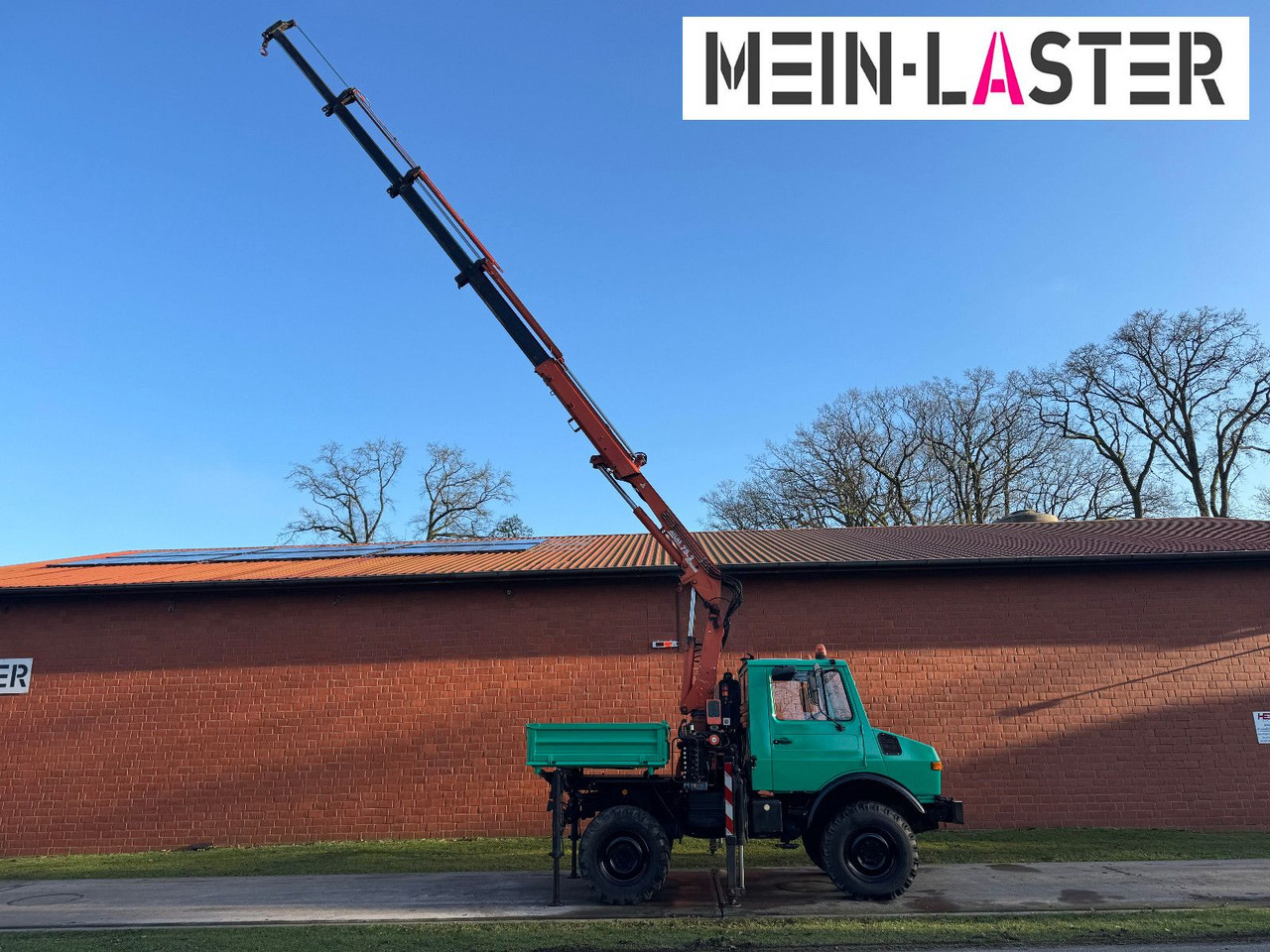 Unimog U 1200 Atlas 75.2 Kran 14 m Funk FB *1. Hand - Crane truck: picture 2 Unimog U 1200 Atlas 75.2 Kran 14 m Funk FB *1. Hand - Crane truck: picture 2