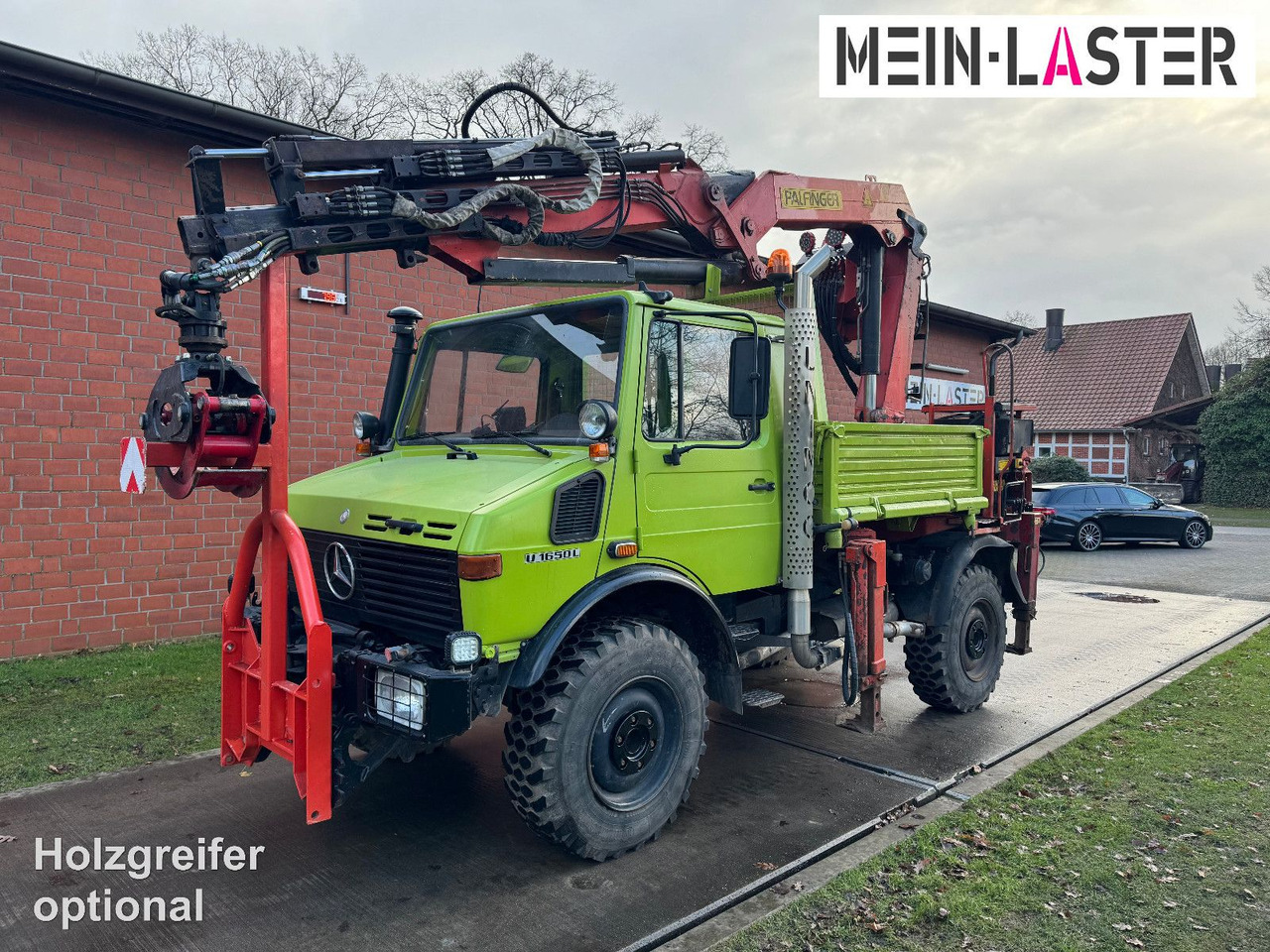 Unimog U 1650 PK 10500 Kran 15 m max. 3,9 t Seilwinde - Crane truck: picture 3 Unimog U 1650 PK 10500 Kran 15 m max. 3,9 t Seilwinde - Crane truck: picture 3
