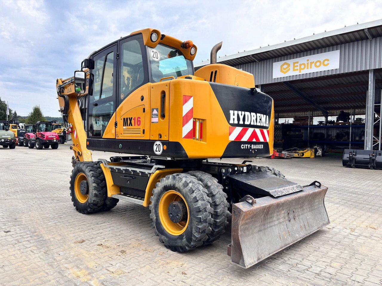 Hydrema MX 16 - Wheel excavator: picture 4 Hydrema MX 16 - Wheel excavator: picture 4