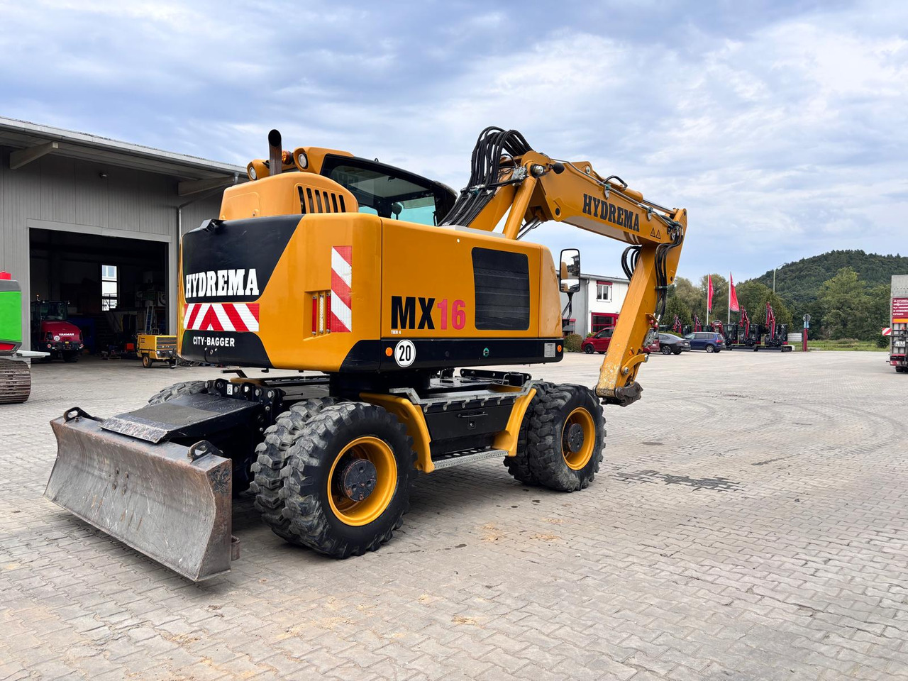 Hydrema MX 16G - Wheel excavator: picture 3 Hydrema MX 16G - Wheel excavator: picture 3