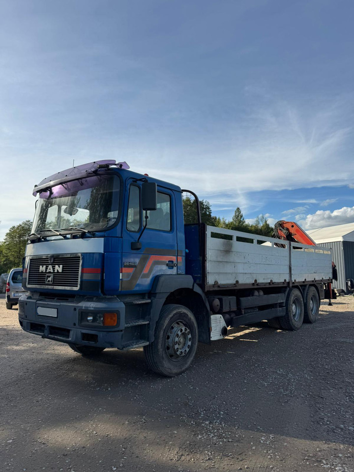MAN 26.403 6x4 - Dropside/ Flatbed truck, Crane truck: picture 3 MAN 26.403 6x4 - Dropside/ Flatbed truck, Crane truck: picture 3