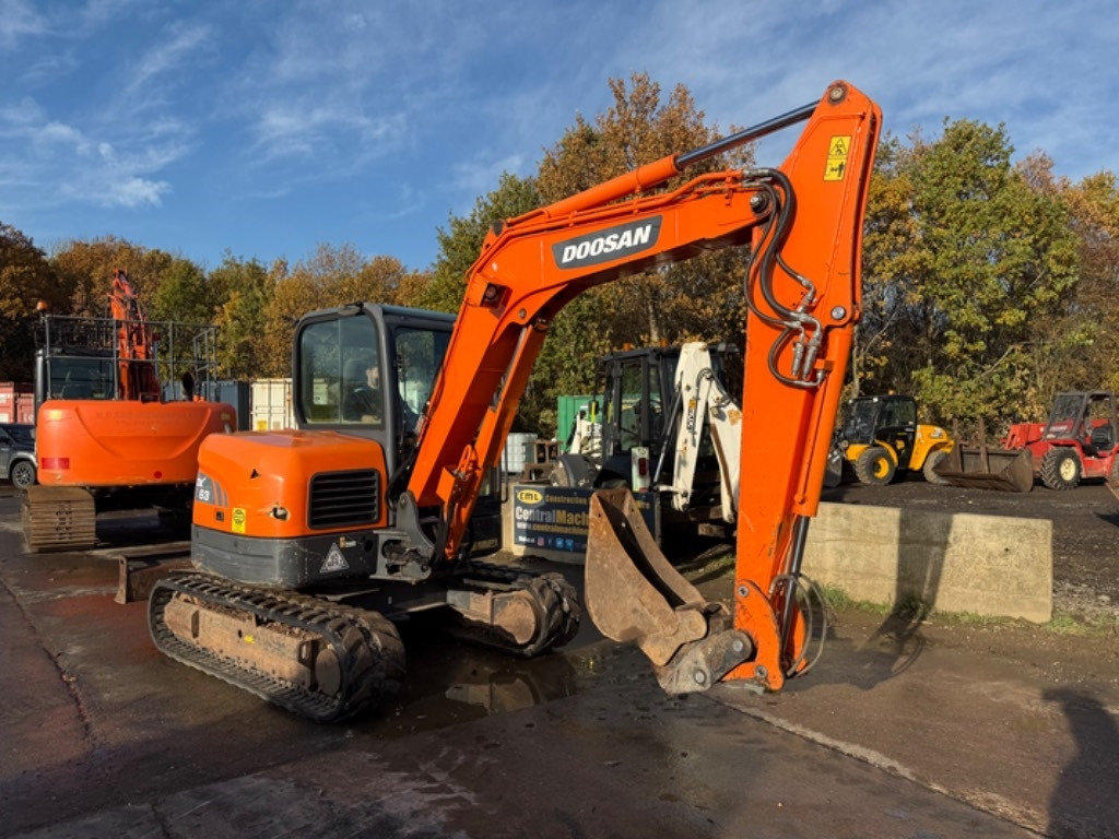 Doosan DX 63-3 - Mini excavator: picture 5 Doosan DX 63-3 - Mini excavator: picture 5