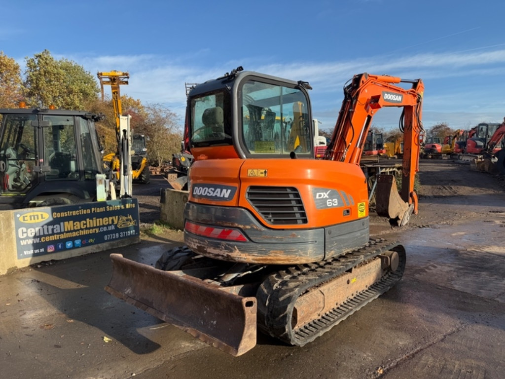 Doosan DX 63-3 - Mini excavator: picture 4 Doosan DX 63-3 - Mini excavator: picture 4